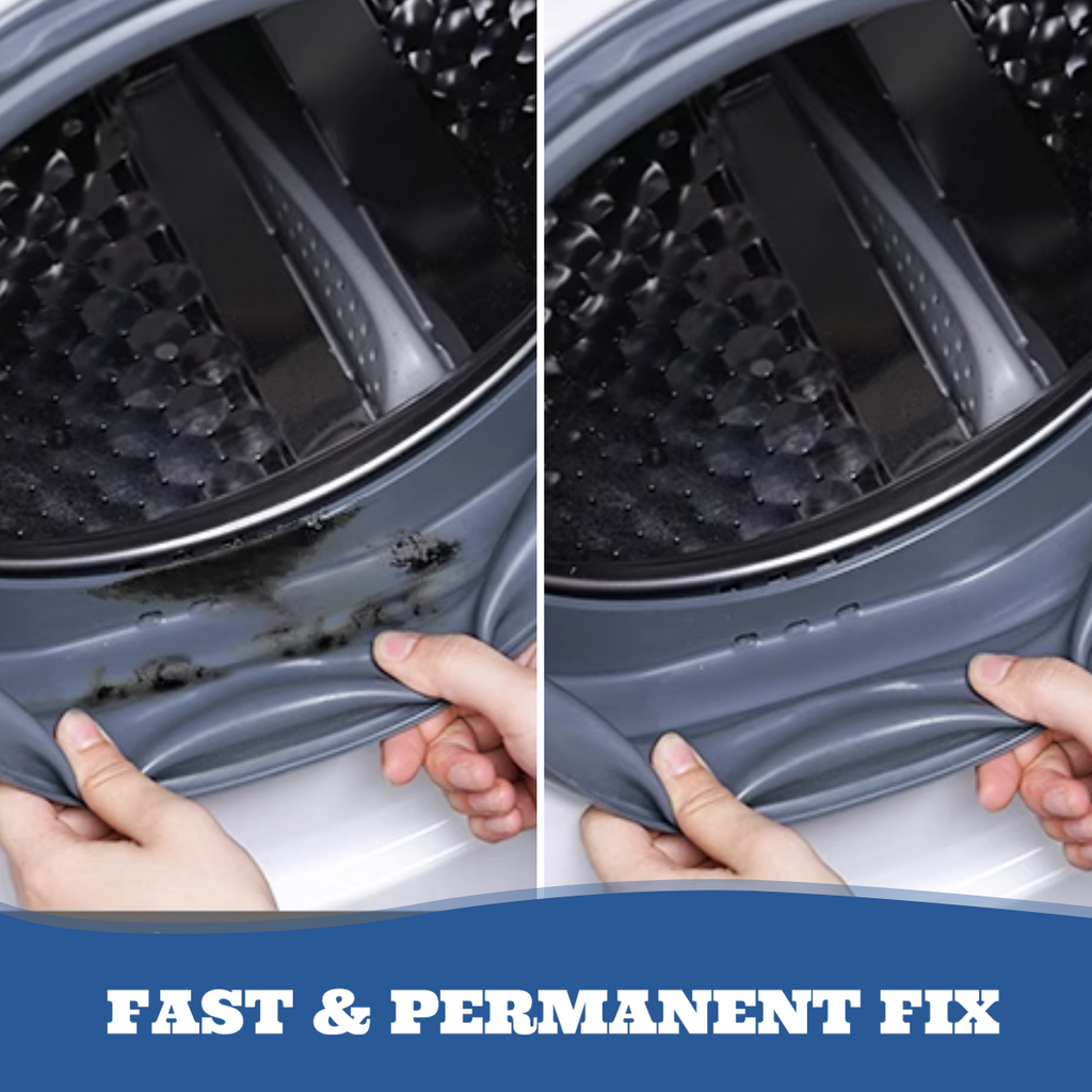 Powerful Mold Remover Gel Mildew Cleaner Stain Remover for Bathroom Kitchen Tile Grout Washing Machine Rubber Seal Wall Tiles Household Safe Non-Toxic Fast Acting